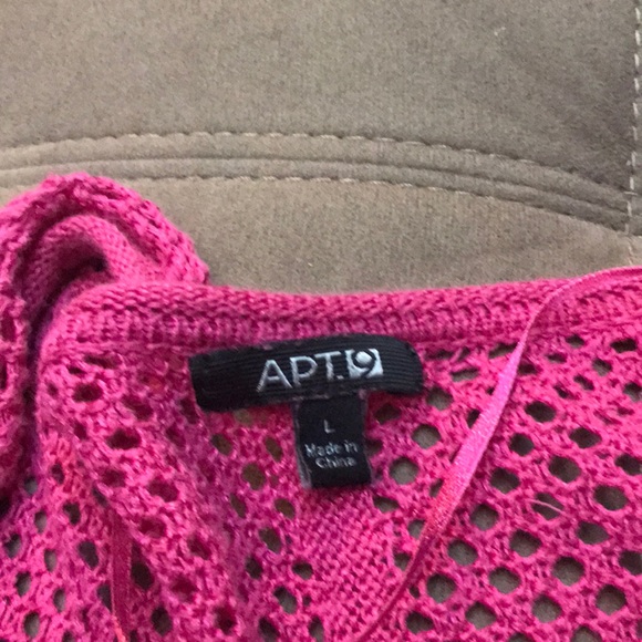 Pink shirt sleeved cardigan - Picture 2 of 2